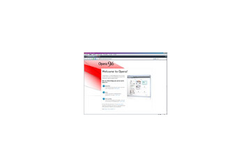 Opera Software、ブラウザ最新バージョン「Opera9.6」をリリース 画像