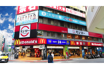 スシロー、台湾1号店を台北駅前に出店 画像