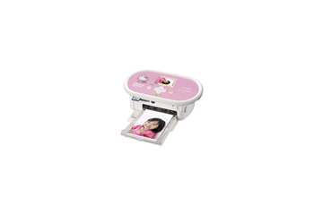 キヤノン、PCいらずのコンパクトフォトプリンタにハローキティ限定モデル 画像
