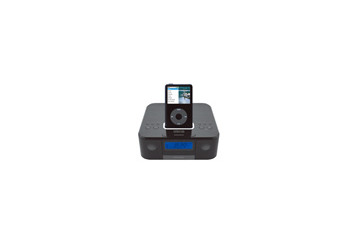 プリンストン、新iPodシリーズにも対応するDockコネクタ搭載のFM/AMラジオ搭載目覚まし機能付きスピーカー 画像