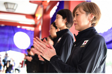 中田久美監督の誕生日に必勝祈願！女子日本代表が8年ぶりのメダル獲得に挑む 画像