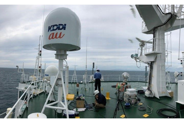 KDDI、北海道地震で船舶型基地局を初めて運用!新たな支援手段の成果に期待 画像