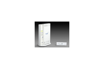 NEC、IEEE802.11gの約3倍の高速通信ルータ——子機セットで実売10,000円 画像
