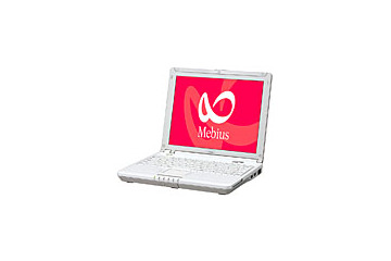 シャープ、重さ1.26kgのDVDドライブ搭載モバイルノートPC「Mebius MURAMASA」 画像