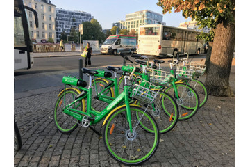 シェアバイク「Lime」をドイツで体験！ ベルリンの街を自転車で巡る開放感 画像