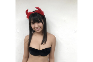 大原優乃、小悪魔セクシーな“ハロウィン”グラビアオフショット公開！ 画像