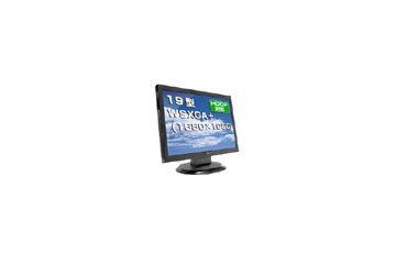 ユニットコム、実売17,980円の19V型ワイド液晶ディスプレイ 画像