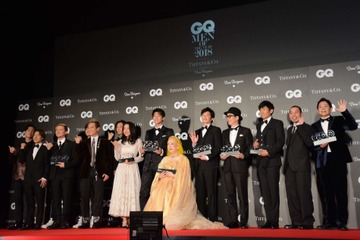 田中圭、DA PUMP らが「GQ MEN OF THE YEAR 2018」を受賞！ 画像