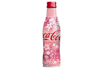 一足早く、春気分!「コカ・コーラ」の桜デザインが登場 画像