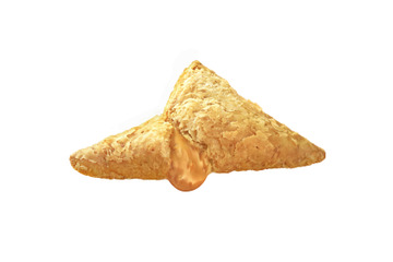 マックの「三角チョコパイ」にキャラメルが登場！ 画像