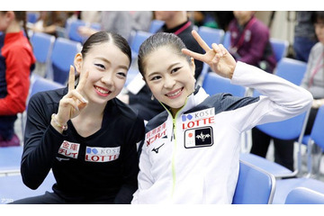 紀平梨花選手と宮原知子選がコーセーとアンバサダー契約を締結 画像