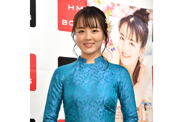 伊原六花、二十歳の誕生日に写真集発売イベント!オーダーメイドのアオザイ姿で登場 画像