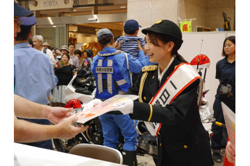 ほのか、1日警察署長を初体験！「身も心もピシッとした気分」 画像