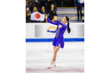 紀平梨花、GPシリーズ初戦は首位発進!連覇へ弾み 画像