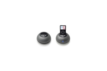 日立マクセル、iPod用のユニークなドーム型スピーカー 画像