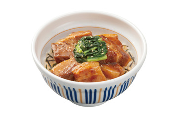 なか卯、じっくり煮込んだ“和風な味わい”の「豚角煮丼」新発売 画像