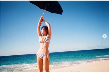 大原優乃、ビーチで抜群のスタイル披露!ファン「美しすぎる」 画像