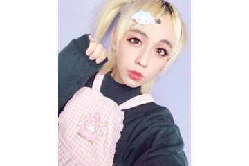 りゅうちぇる、話題の地雷系メイクに挑戦!女装姿にかわいすぎるの声! 画像