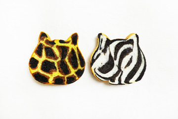 切っても切ってもアニマル柄！ねこねこ食パン新商品 画像