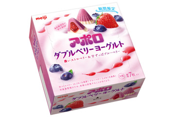 あの「アポロ」チョコが進化!期間限定フレーバー“ダブルベリーヨーグルト”登場 画像