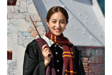 「ハリー・ポッター」ファンの堀田茜、人生初魔法に歓喜! 画像