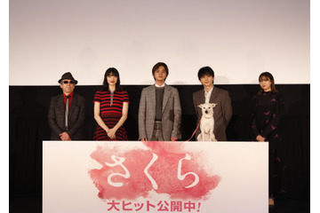 小松菜奈、撮影が楽しくて変なテンションに！…映画『さくら』舞台挨拶 画像