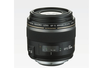 キヤノン、EOS Kiss Digital NやEOS 20D用の中望遠マクロレンズ「EF-S60mm F2.8 マクロ USM」 画像