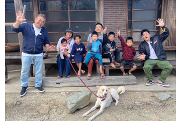 サンドウィッチマン、動物23匹&7人の大家族を初訪問......『坂上どうぶつ王国 新春SP』 画像