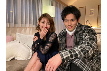 「別れのシーンに泣けた」岡田健史と吉谷彩子、『ウチ彼』ツーショットが公開に! 画像