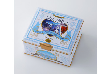 「雪ミク」×「白い恋人」コラボ缶の発売決定! 画像