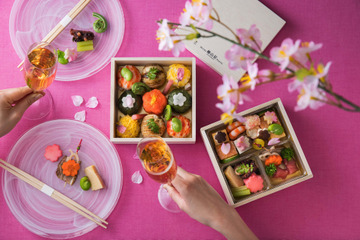 桜の生花で“おうち花見”も!ホテル椿山荘東京から「お花見弁当」など 画像