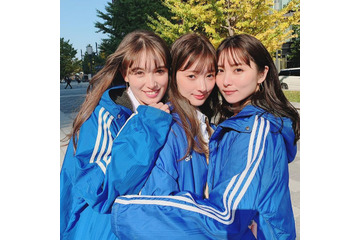 石川恋、トラウデン直美＆宮本茉由と密着スリーショット！ファン「天使」「めっちゃ可愛い」 画像