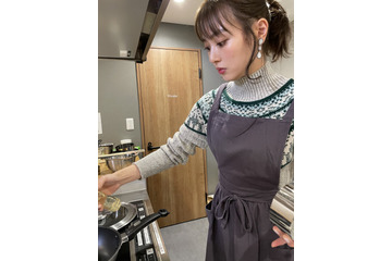 内田理央の“新妻風”エプロン姿に絶賛の声! 画像