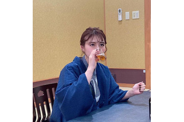 井口綾子、浴衣姿のほろ酔いショット公開!ファン「一緒に飲みたい」 画像