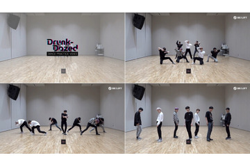 ENHYPEN、貴重なダンス練習映像公開！足音まで完璧に一致!! 画像