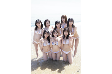 NMB48から8名の美少女がフレッシュな水着姿を披露! 画像