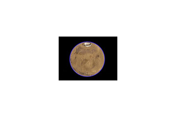 米Google、「Mars in Google Earth」に新機能 画像