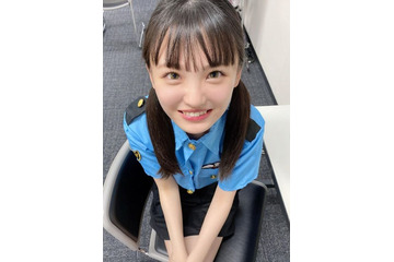 NMB48・新澤菜央「捕まってもいいでしょ?」……キュートなポリスコスプレ披露 画像