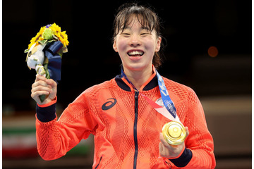 カエル好きでも反響！ボクシング金の入江聖奈選手「推しガエルはヒキガエルです」 画像