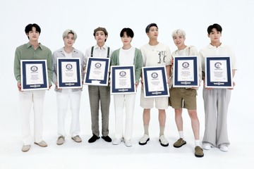 BTS、23の記録達成でギネスワールドレコード殿堂入り！ 画像