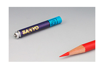 三洋、ピン形リチウムイオン電池の量産化へ 画像