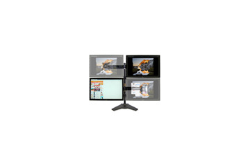 サンコー、24V型ワイド液晶ディスプレイ対応のディスプレイ用アーム——2モデル 画像