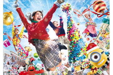 USJがクリスマス・イベント開催!2年ぶりツリー登場、NiziUコラボプログラムは特別仕様に 画像