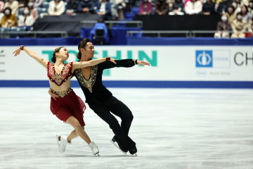 高橋大輔と村元哉中ペア、日本歴代最高得点で6位！「次につなげたい」 画像