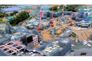 ドローンで撮影!東京ディズニーシー大規模拡張プロジェクトの映像が初公開 画像