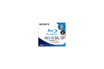ソニー、2層(50GB)で6倍速記録対応などBlu-ray Discを5モデル 画像