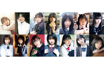 乃木坂46・岩本蓮加、日向坂46・森本茉莉らが高校卒業前に制服グラビアを披露! 画像