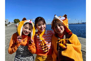 海老野心・大塚美波・大橋あかり、新CMでハッチャケ女子会!キュートなダンスも披露 画像