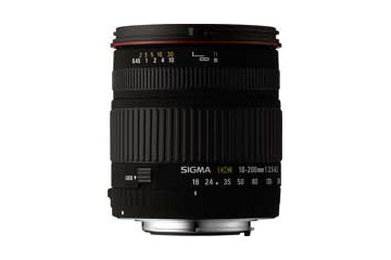 シグマ、デジタル専用高倍率ズーム「18-200mm F3.5-6.3 DC」(シグマ/キヤノン用)の発売日決定 画像