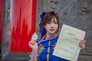 美人コスプレイヤー・すみれおじさん、中国武術大会で3位入賞！「舞台や特撮でいつか披露できたら」 画像
